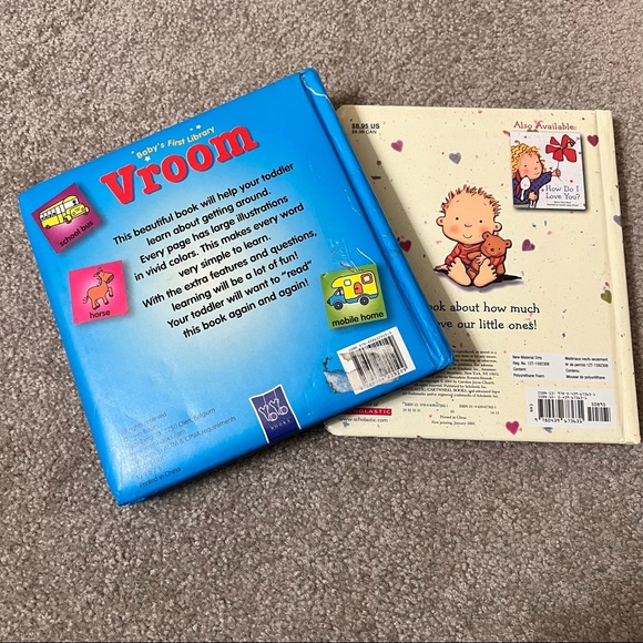 Toddler/ Kids Lot of 2 Books 📚- I Love You Through and Through & Vroom - Picture 3 of 14